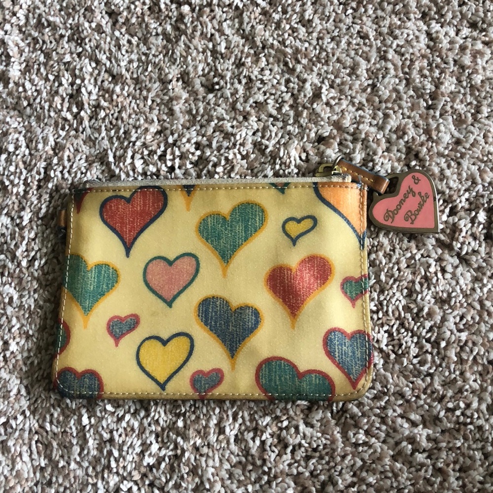 Dooney & Bourke Small Wallet with Colorful heart